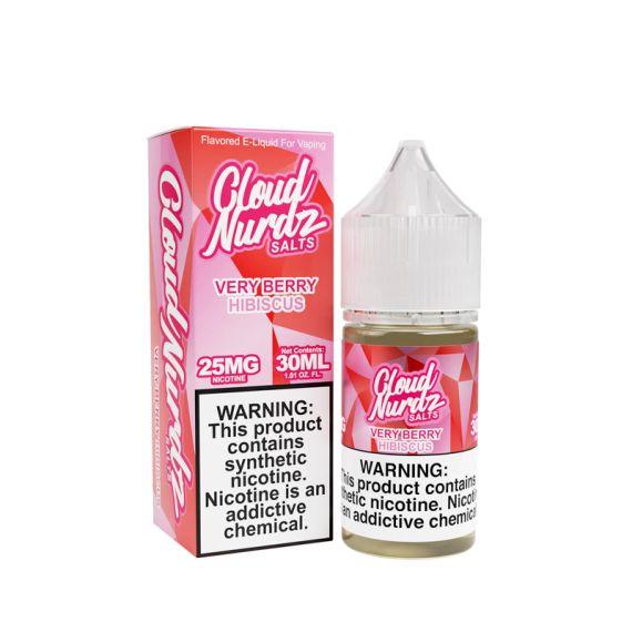 CLOUD NURDZ - VERY BERRY HIBISCUS - 30ML - EJUICEOVERSTOCK.COM