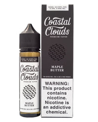 Thumbnail for COASTAL CLOUDS E-LIQUID MAPLE BUTTER - 60ML - EJUICEOVERSTOCK.COM