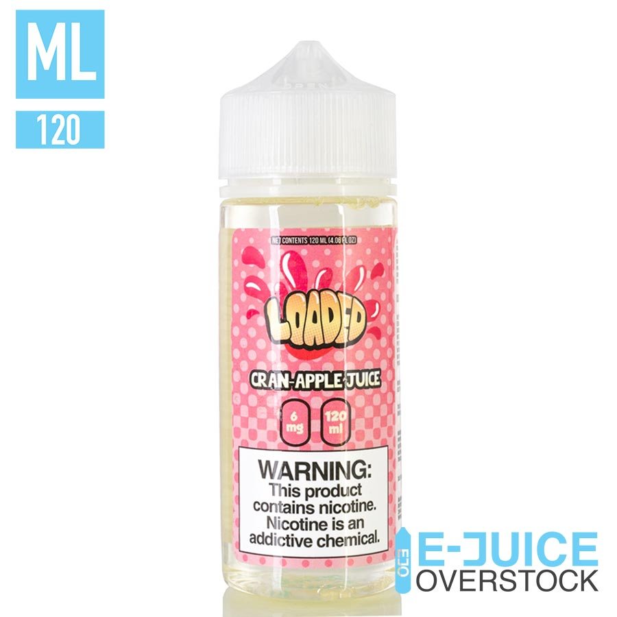 Cran Apple By Loaded E-Liquid 120mL - EJUICEOVERSTOCK.COM