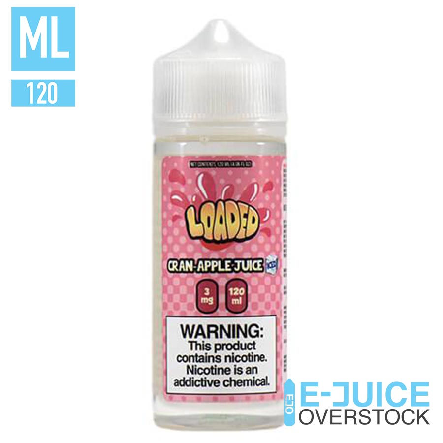 Cran Apple On Ice By Loaded E-Liquid - EJUICEOVERSTOCK.COM