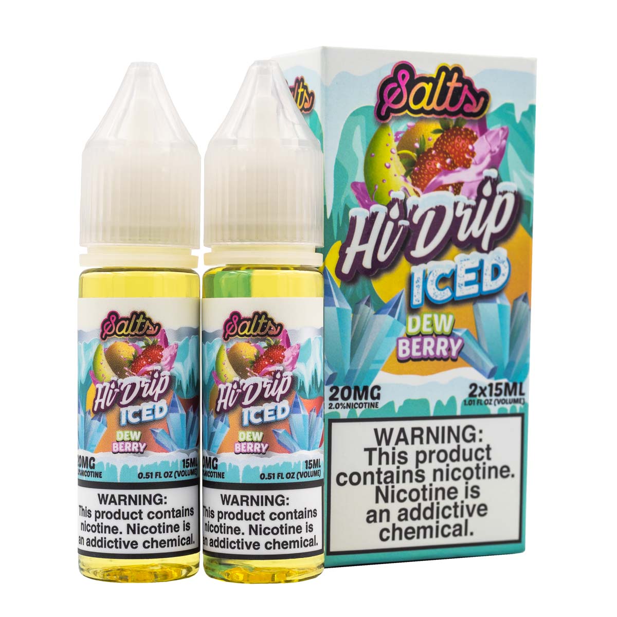 DEW BERRY ICED BY HI DRIP 30ML SALTNIC - EJUICEOVERSTOCK.COM