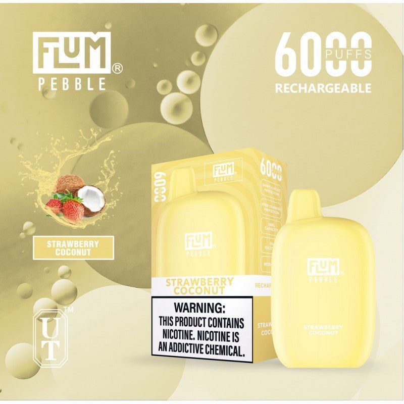 FLUM PEBBLE DISPOSABLE - 6000 PUFFS - EJUICEOVERSTOCK.COM