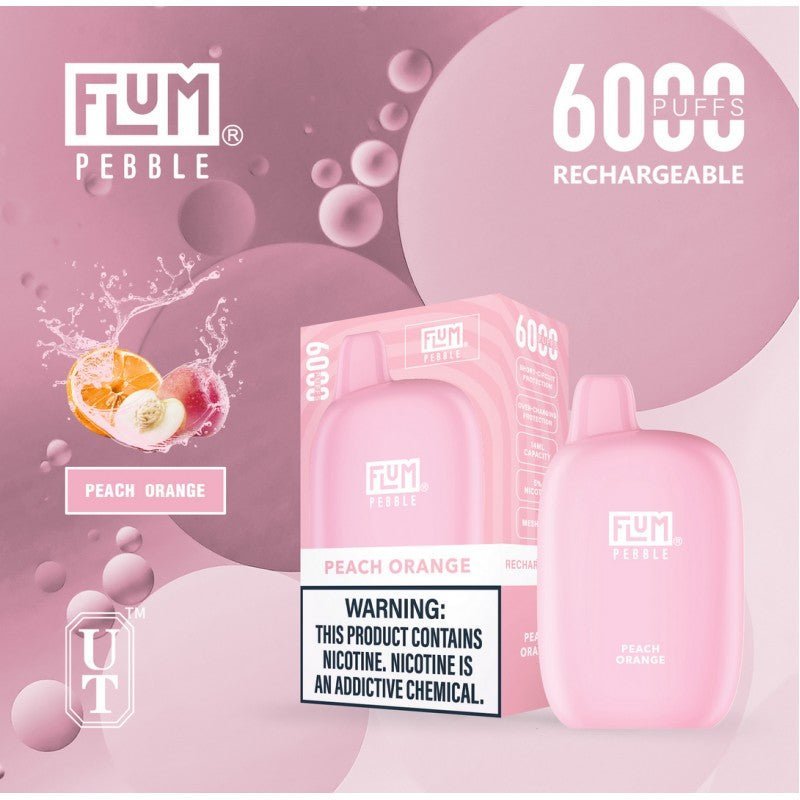 FLUM PEBBLE DISPOSABLE - 6000 PUFFS - EJUICEOVERSTOCK.COM