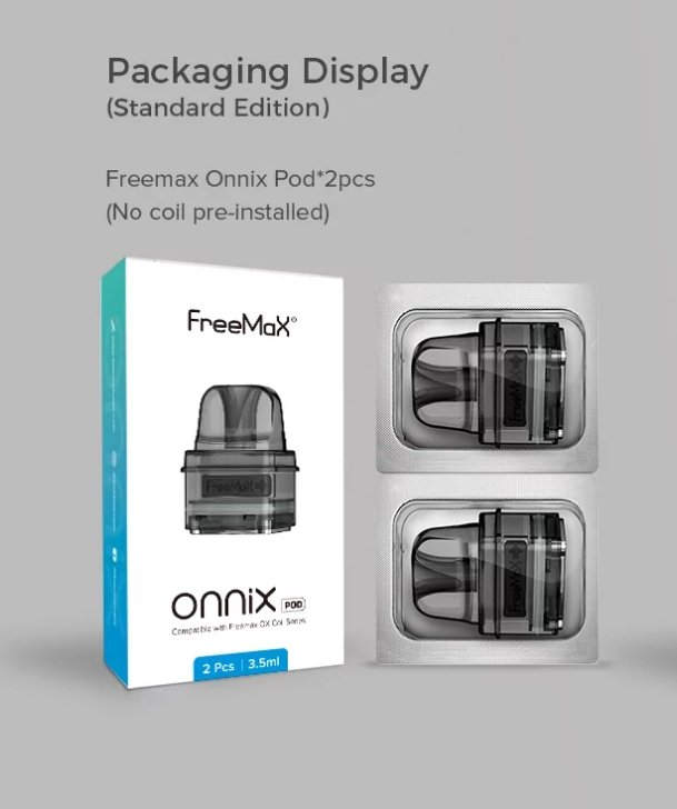 FREEMAX ONNIX REPLACEMENT PODS - 2PK - EJUICEOVERSTOCK.COM