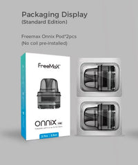 Thumbnail for FREEMAX ONNIX REPLACEMENT PODS - 2PK - EJUICEOVERSTOCK.COM