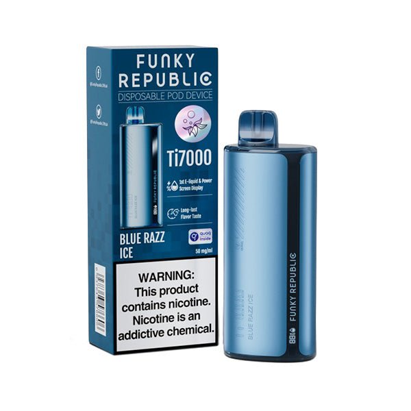 FUNKY REPUBLIC TI7000 DISPOSABLE - 7000 PUFFS - EJUICEOVERSTOCK.COM