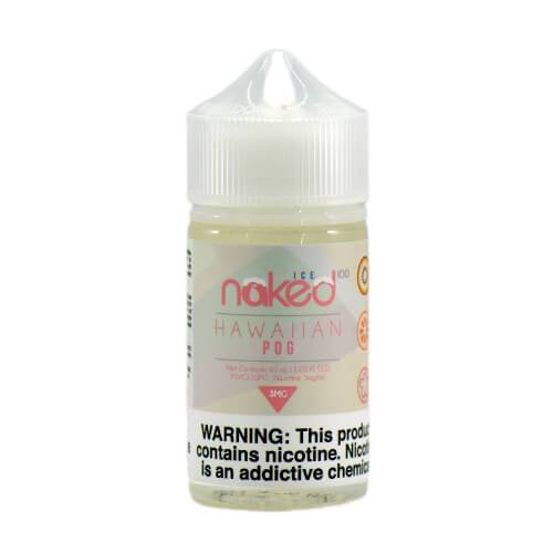 Hawaiian POG on Ice by Naked 100 60ML ejuice - EJUICEOVERSTOCK.COM