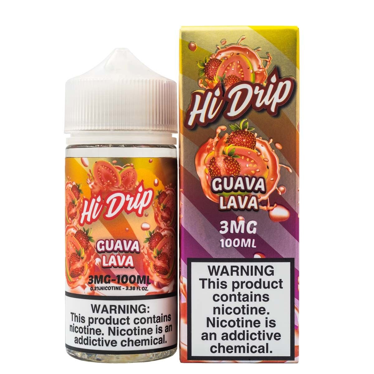 HI DRIP - GUAVA LAVA - 100ML - EJUICEOVERSTOCK.COM