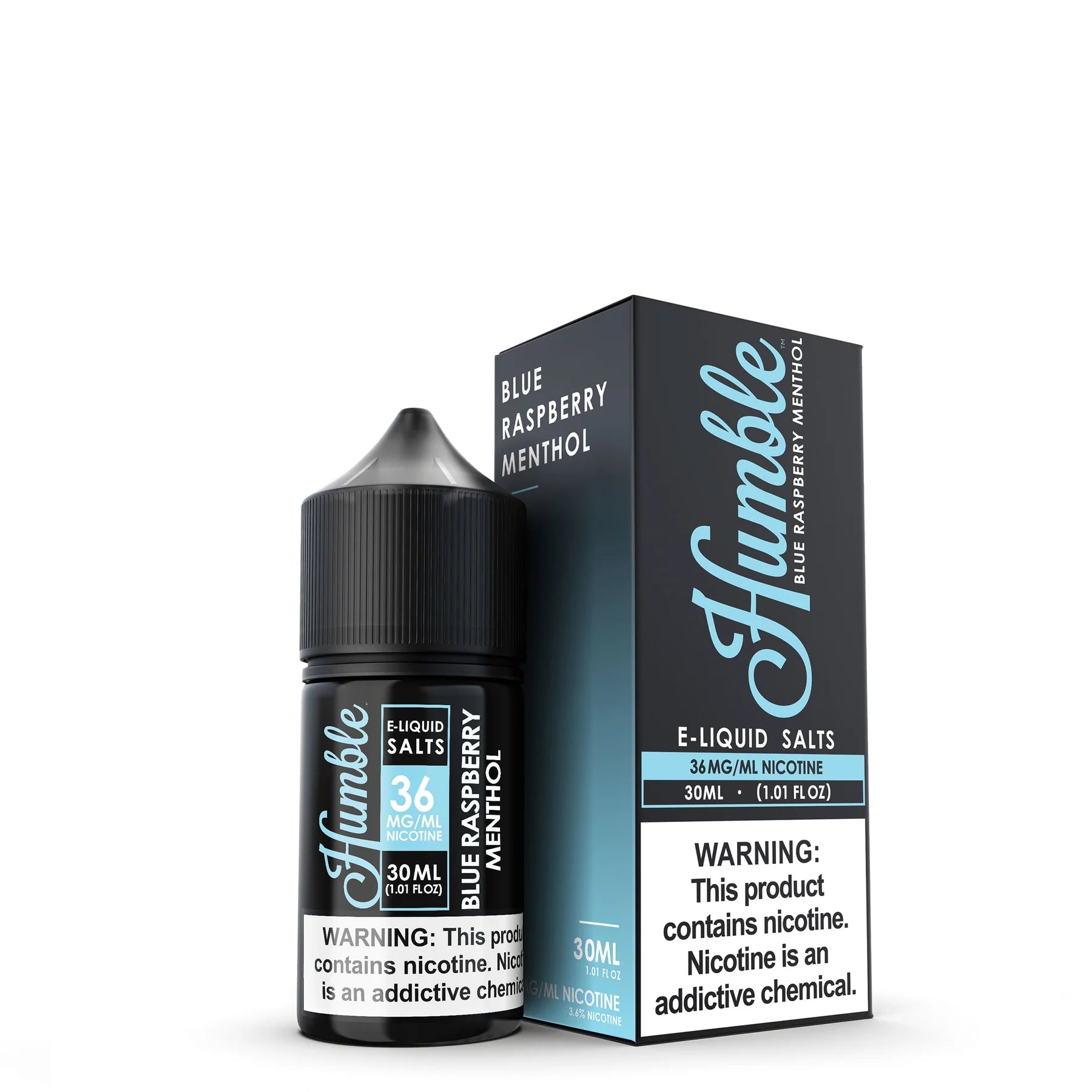 HUMBLE SALT - BLUE RASPBERRY MENTHOL - 30ML - EJUICEOVERSTOCK.COM