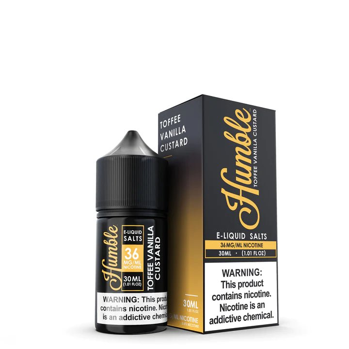 HUMBLE SALT - TOFFEE VANILLA CUSTARD - 30ML - EJUICEOVERSTOCK.COM