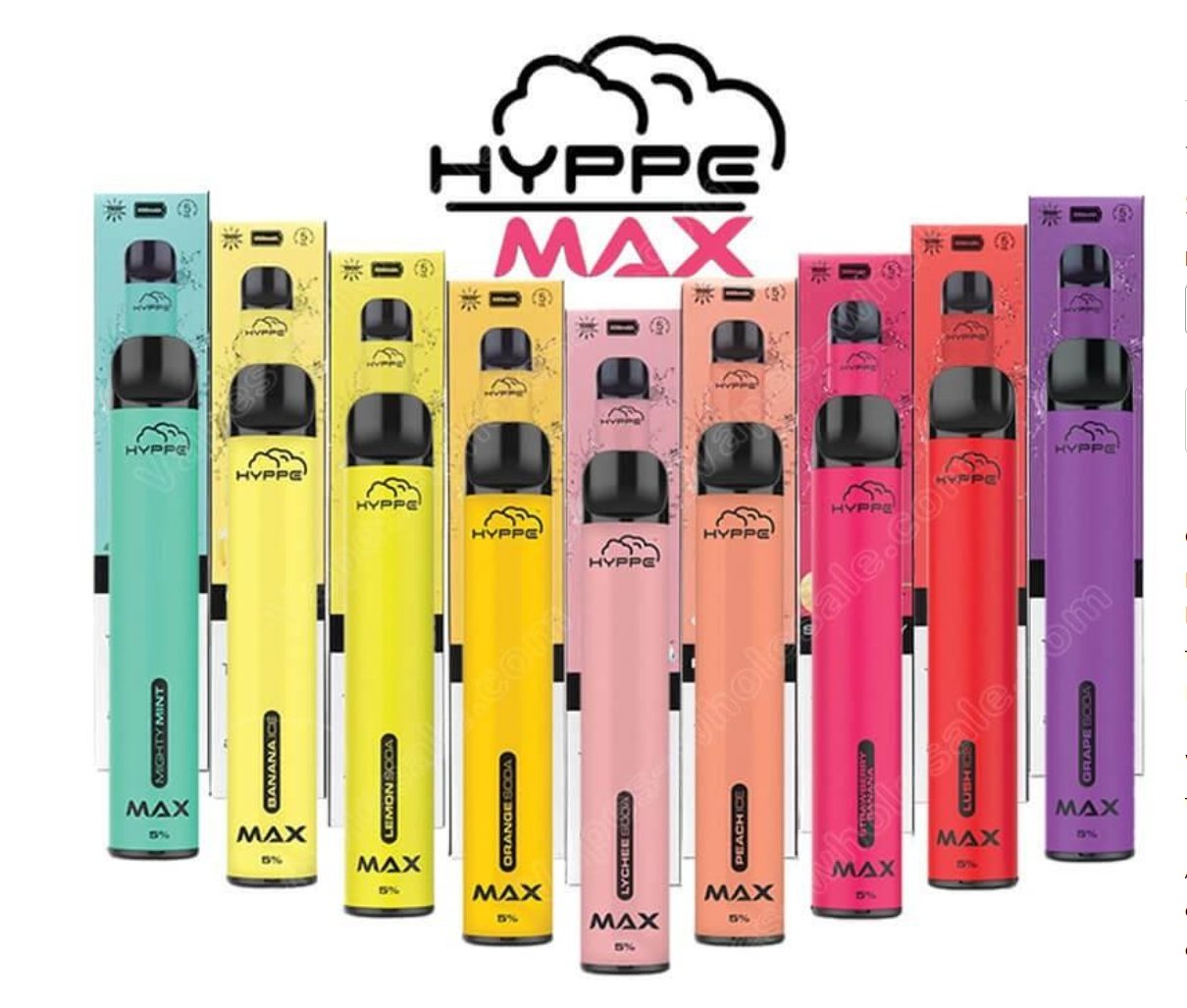 HYPPE MAX FLOW DISPOSABLE - 2000 PUFFS - EJUICEOVERSTOCK.COM