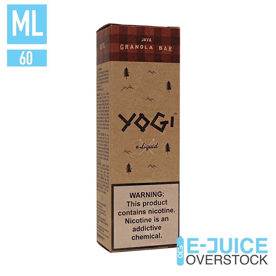 Java Granola Bar by Yogi E-Liquid 60ML - EJUICEOVERSTOCK.COM