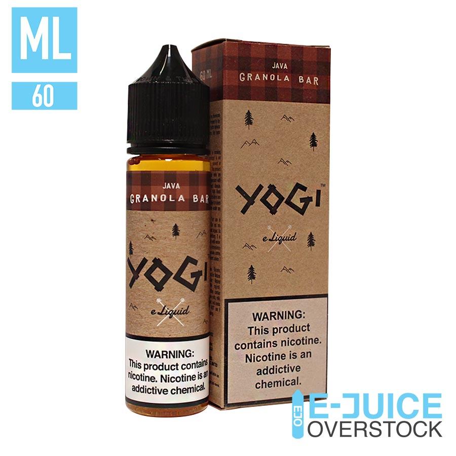 Java Granola Bar by Yogi E-Liquid 60ML - EJUICEOVERSTOCK.COM