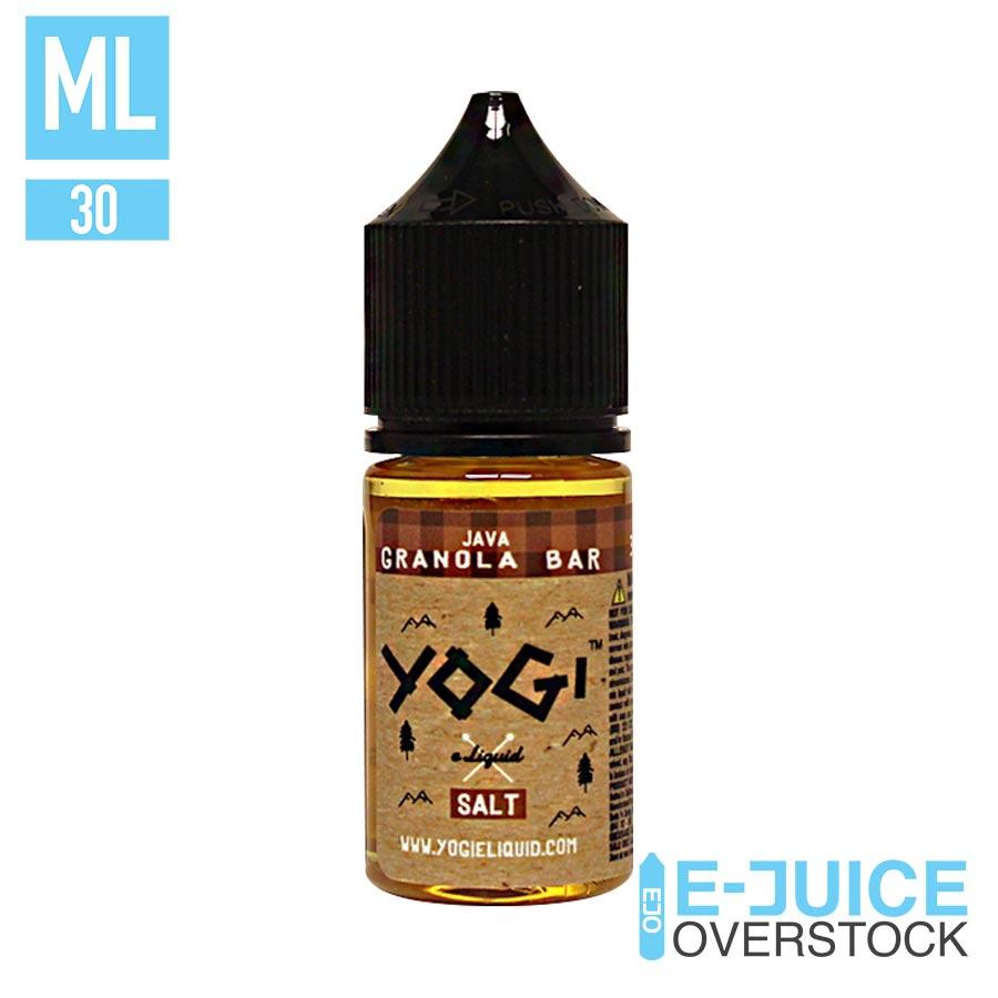 Java Granola Bar by Yogi Salts E-Liquid 30ml - EJUICEOVERSTOCK.COM