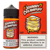 Thumbnail for JOHNNY CREAMPUFF - STRAWBERRY - 100ML - EJUICEOVERSTOCK.COM
