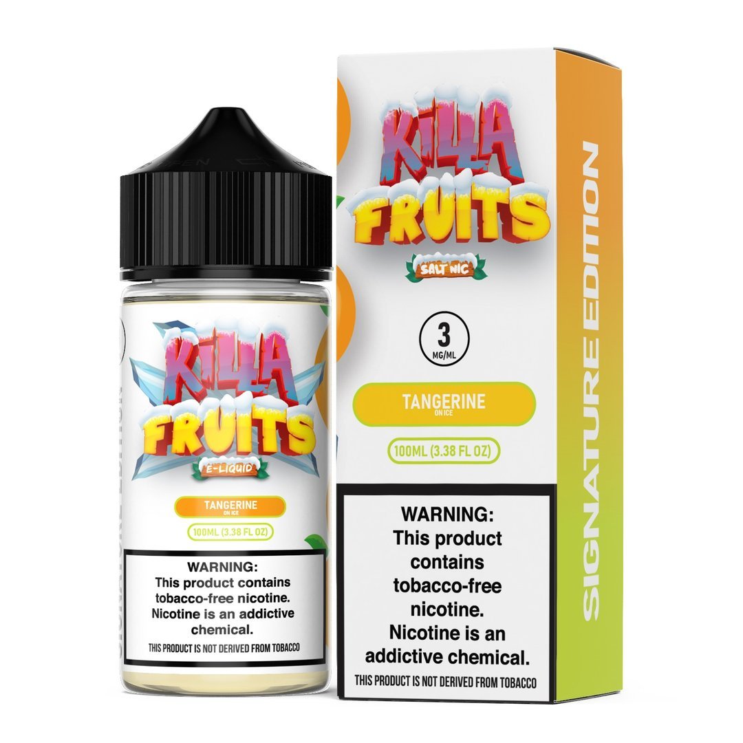 KILLA FRUITS TANGERINE ICE - 100ML - EJUICEOVERSTOCK.COM