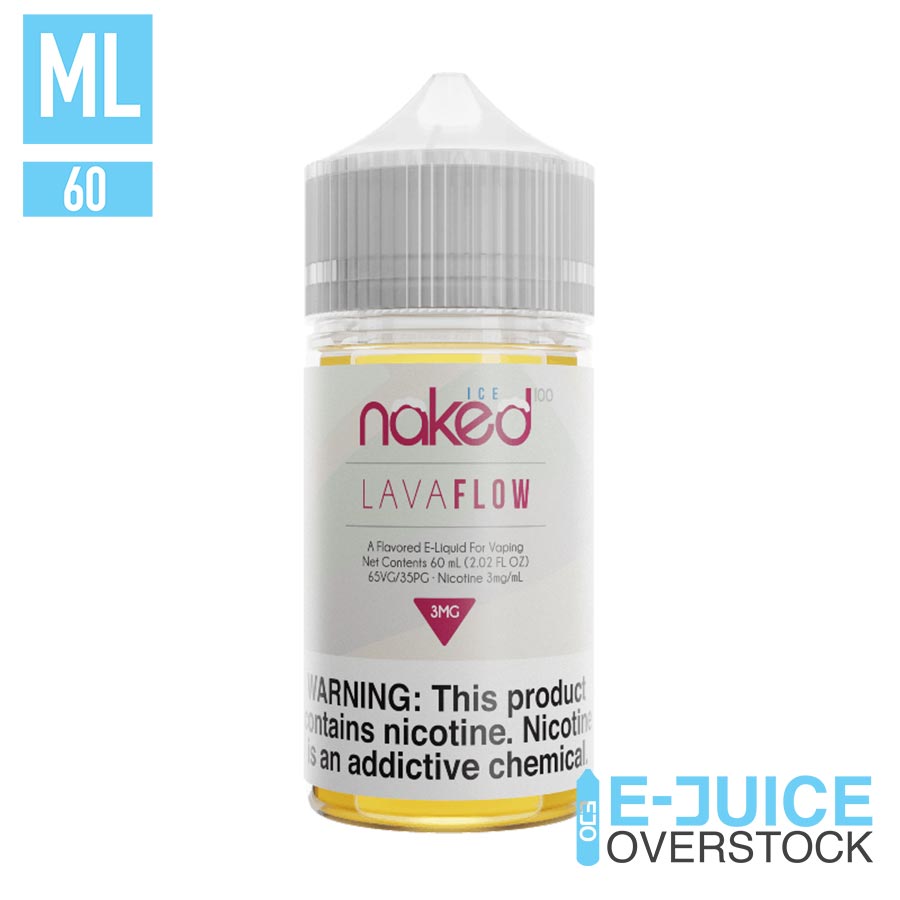 Lava Flow Ice by Naked 100 60ML EJUICE - EJUICEOVERSTOCK.COM