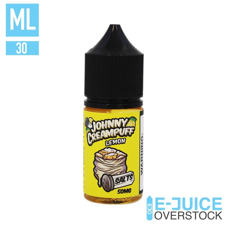 Lemon Johnny Cream Puff Salts by Tinted Brew 30ML Saltnic - EJUICEOVERSTOCK.COM