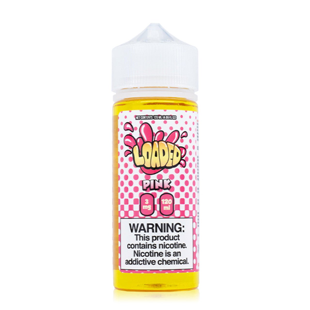 LOADED E-LIQUID PINK - 120ML - EJUICEOVERSTOCK.COM