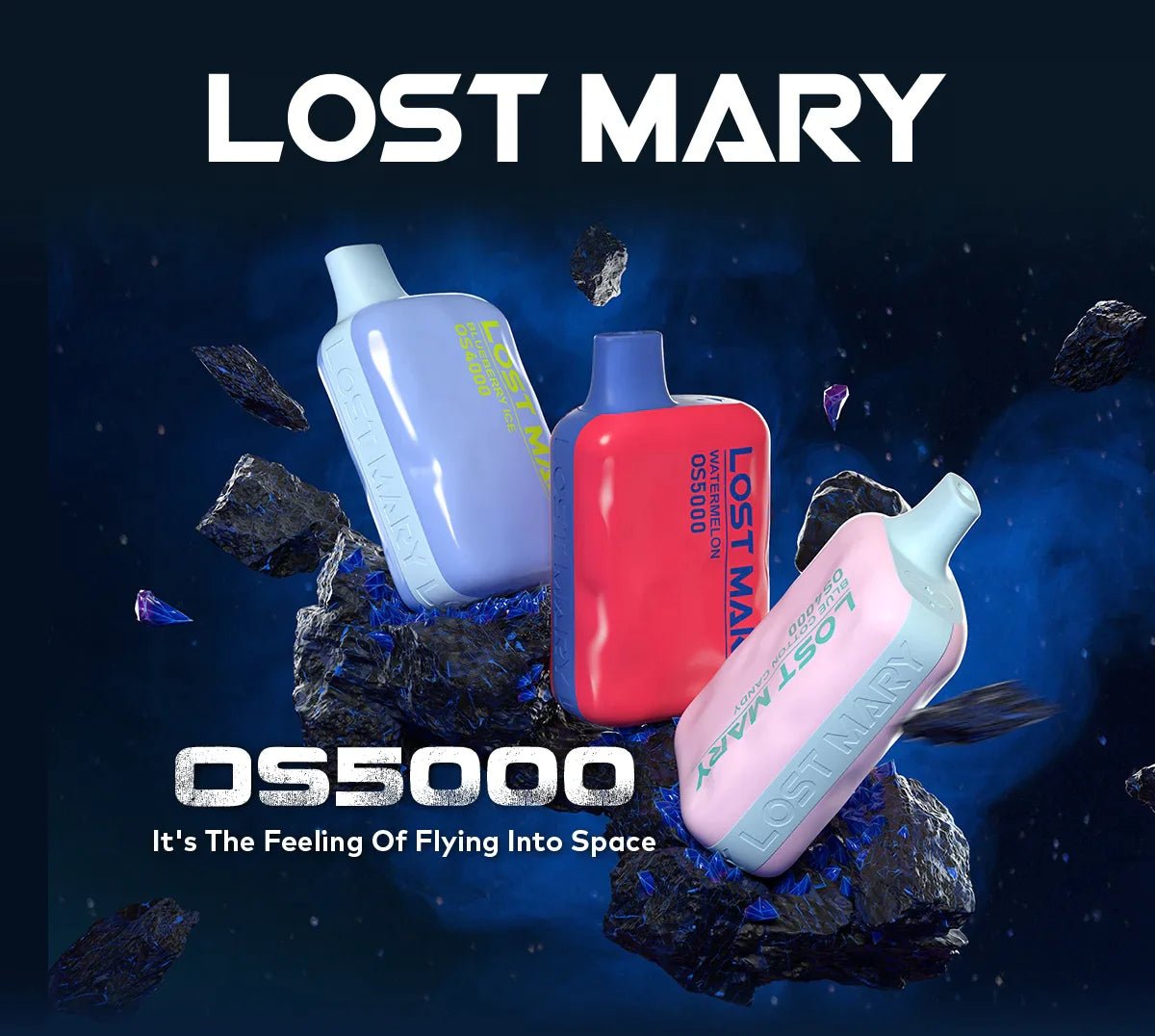 LOST MARY DISPOSABLE 5000 PUFFS - 10PK - EJUICEOVERSTOCK.COM