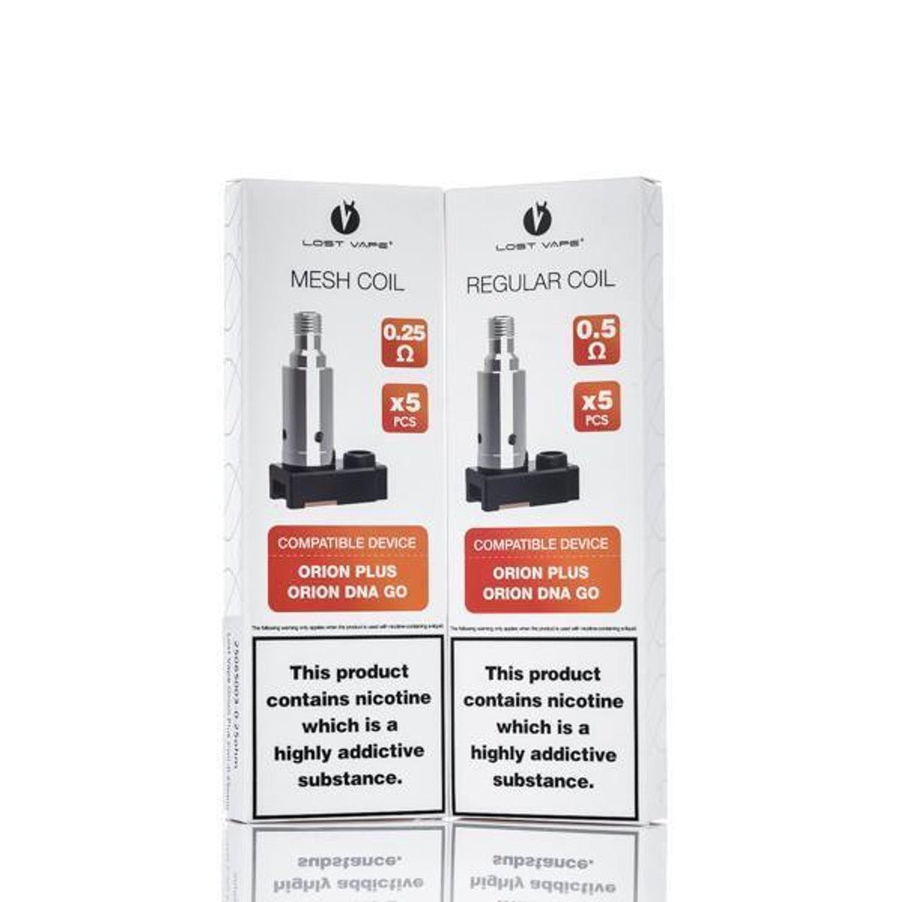 LOST VAPE ORION PLUS REPLACEMENT COILS - 5PK - EJUICEOVERSTOCK.COM