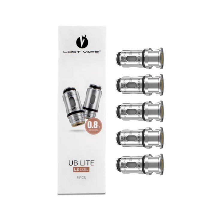 LOST VAPE UB LITE REPLACEMENT COILS - 5PK - EJUICEOVERSTOCK.COM