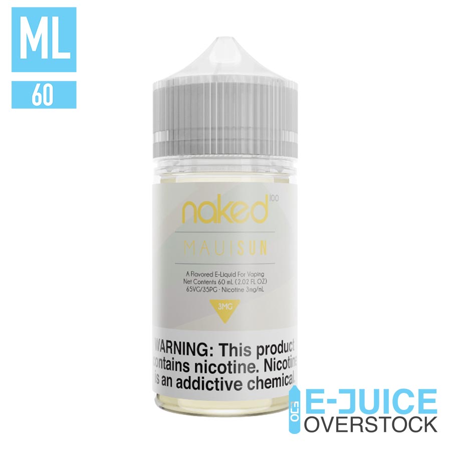 Maui Sun by Naked 100 60ML EJUICE - EJUICEOVERSTOCK.COM