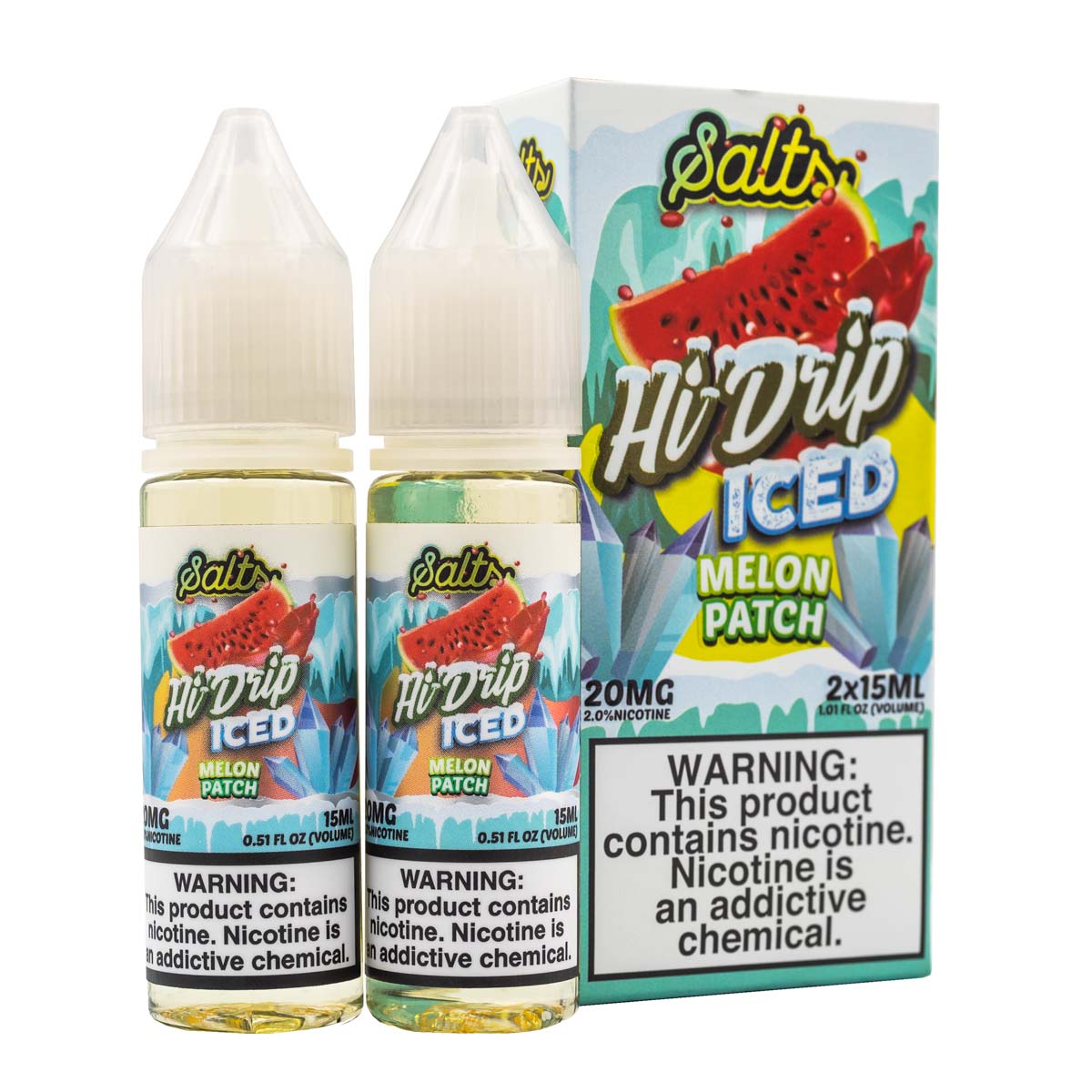 MELON PATCH ICED BY HI DRIP 30ML SALTNIC - EJUICEOVERSTOCK.COM