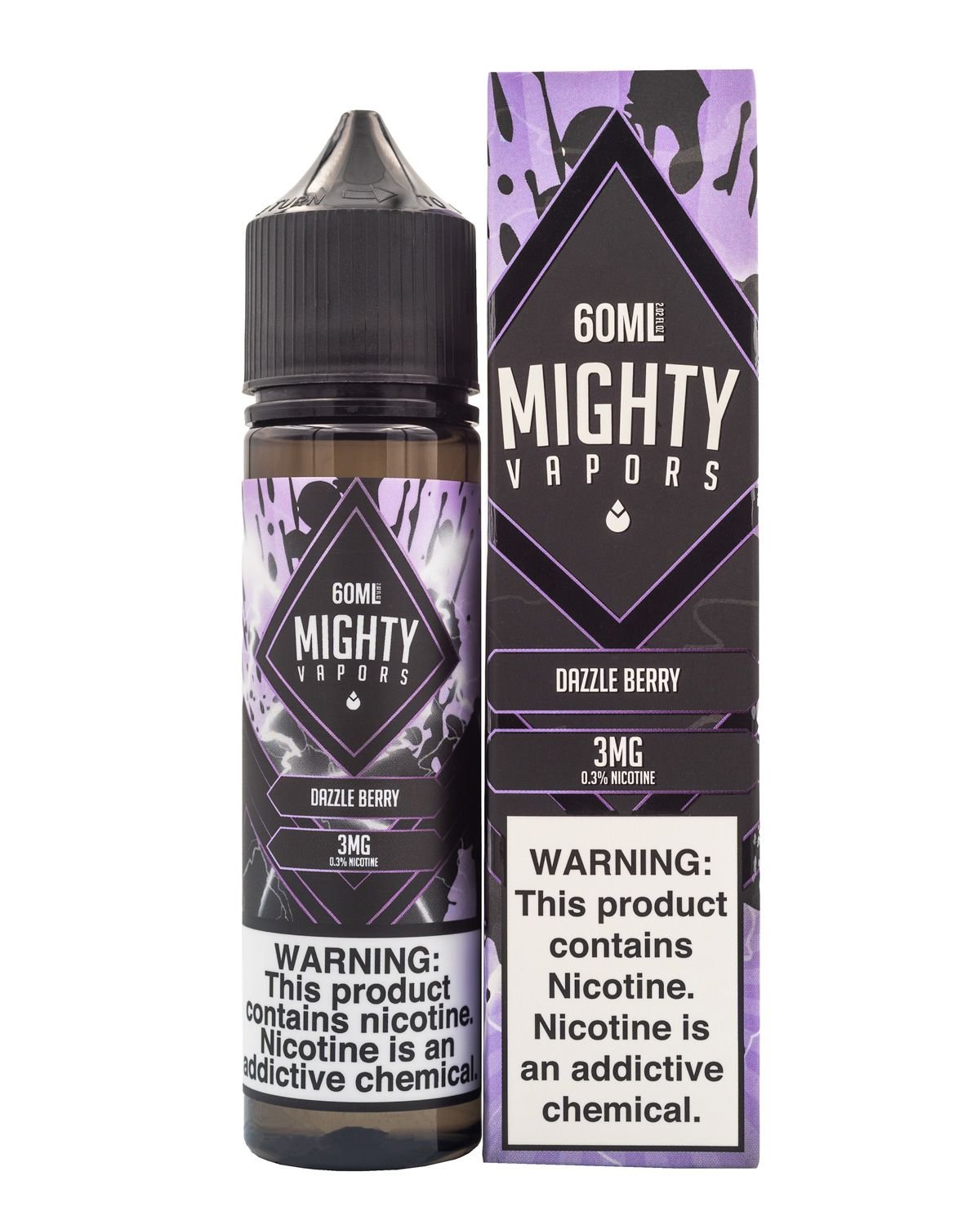 MIGHTY VAPORS EJUICE - DAZZLE BERRY - 60ML - EJUICEOVERSTOCK.COM