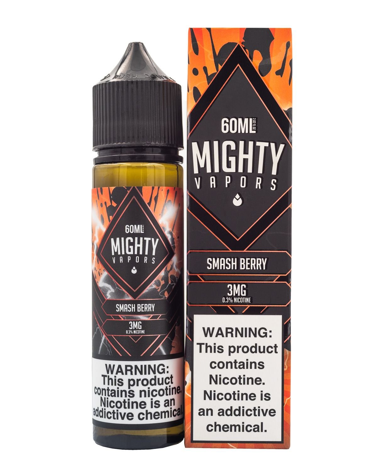 MIGHTY VAPORS EJUICE - SMASH BERRY - 60ML - EJUICEOVERSTOCK.COM