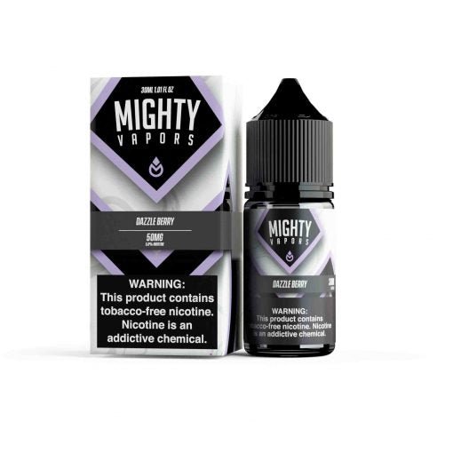 MIGHTY VAPORS SALTS - DAZZLE BERRY - 30ML - EJUICEOVERSTOCK.COM
