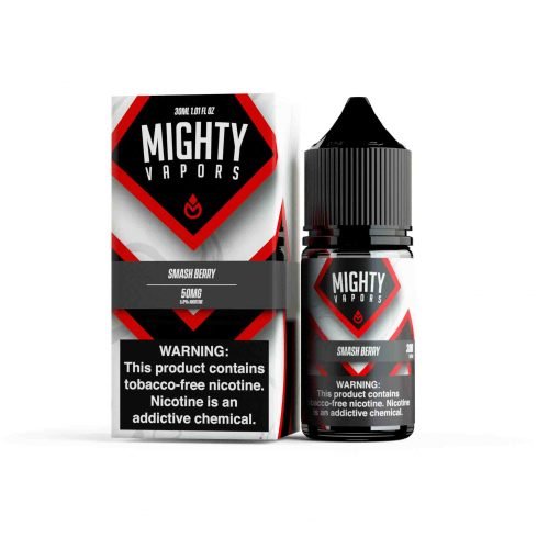 MIGHTY VAPORS SALTS - SMASH BERRY - 30ML - EJUICEOVERSTOCK.COM