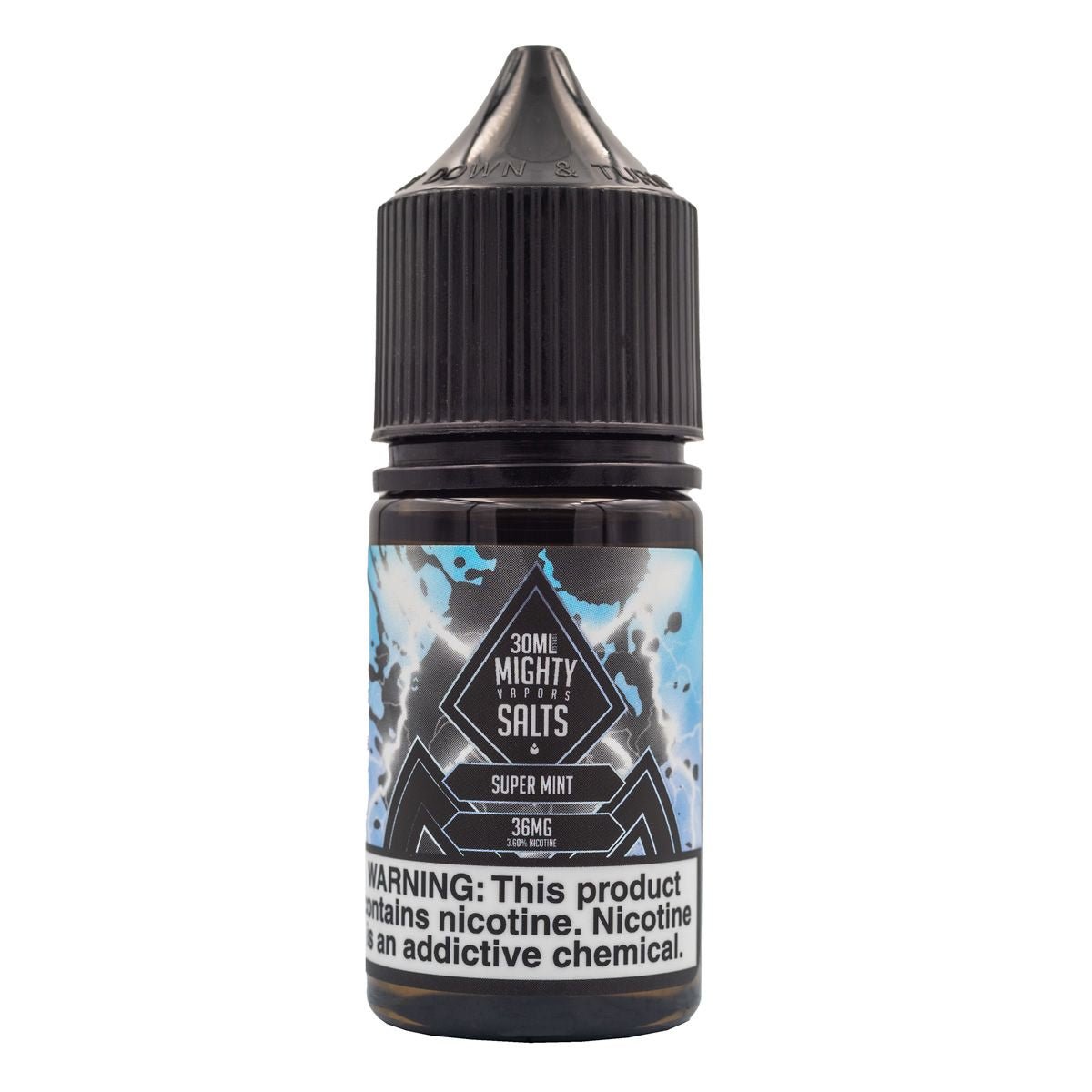 MIGHTY VAPORS - SUPER MINT - 30ML - EJUICEOVERSTOCK.COM