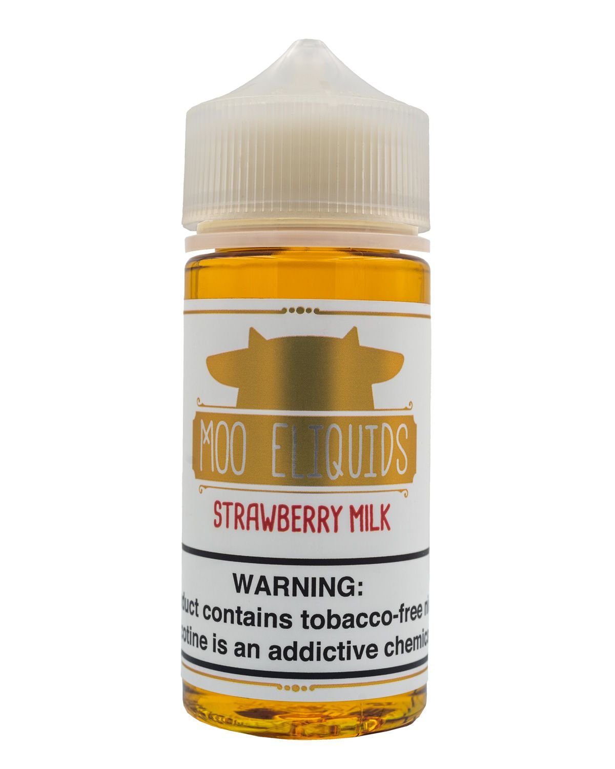 MOO ELIQUIDS - STRAWBERRY MILK - 100ML - EJUICEOVERSTOCK.COM