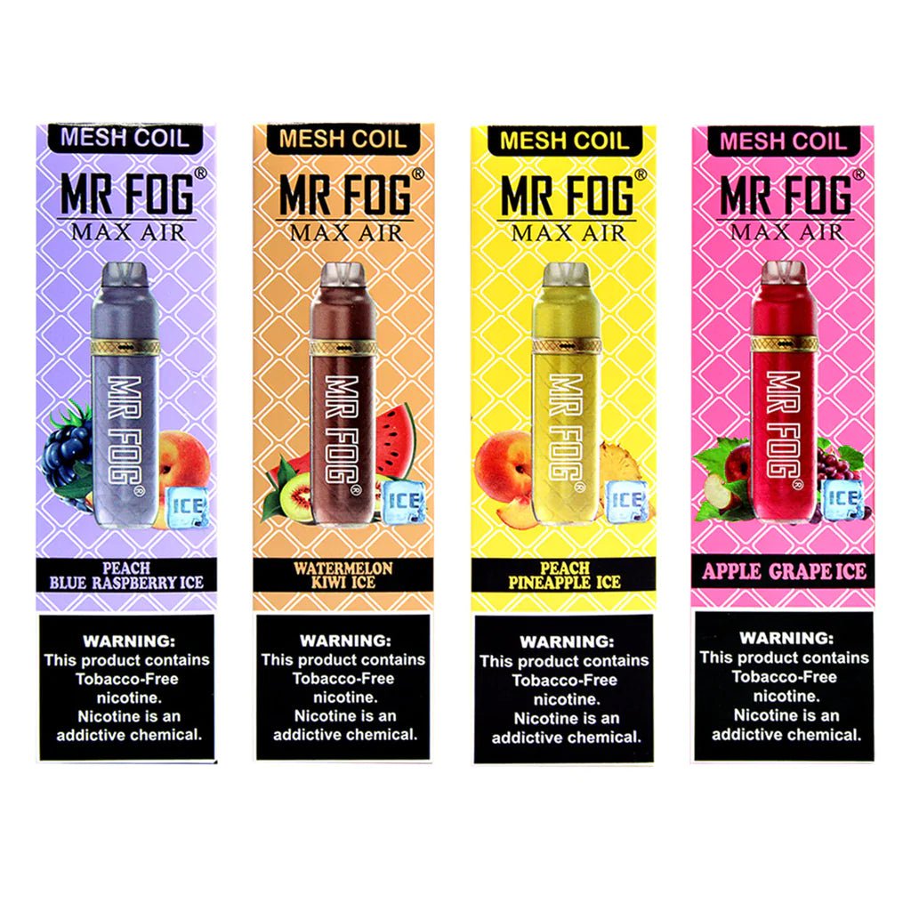 MR FOG MAX AIR DISPOSABLE - 3000 PUFFS - EJUICEOVERSTOCK.COM
