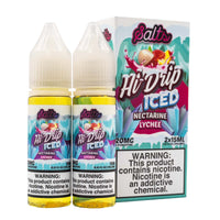 Thumbnail for NECTARINE LYCHEE ICED BY HI DRIP 30ML SALTNIC - EJUICEOVERSTOCK.COM