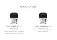 Thumbnail for NOVO X REPLACEMENT PODS by Smok 3pk - EJUICEOVERSTOCK.COM