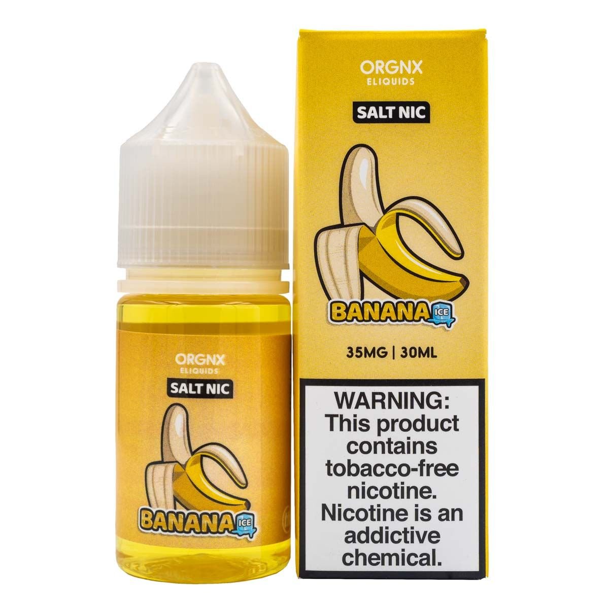 ORGNX - BANANA ICED - 30ML - EJUICEOVERSTOCK.COM