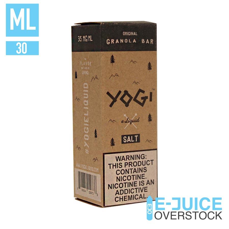 Original Granola Bar by Yogi Salts E-Liquid 30ml - EJUICEOVERSTOCK.COM