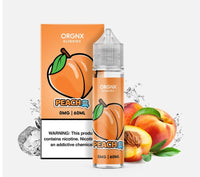 Thumbnail for PEACH ICE BY ORGNX ELIQUID 60ML EJUICE - EJUICEOVERSTOCK.COM