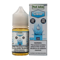 Thumbnail for POD JUICE SALT CLEAR - 30ML - EJUICEOVERSTOCK.COM