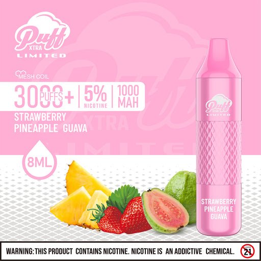 PUFF XTRA LIMITED DISPOSABLE - 3000 PUFFS - EJUICEOVERSTOCK.COM
