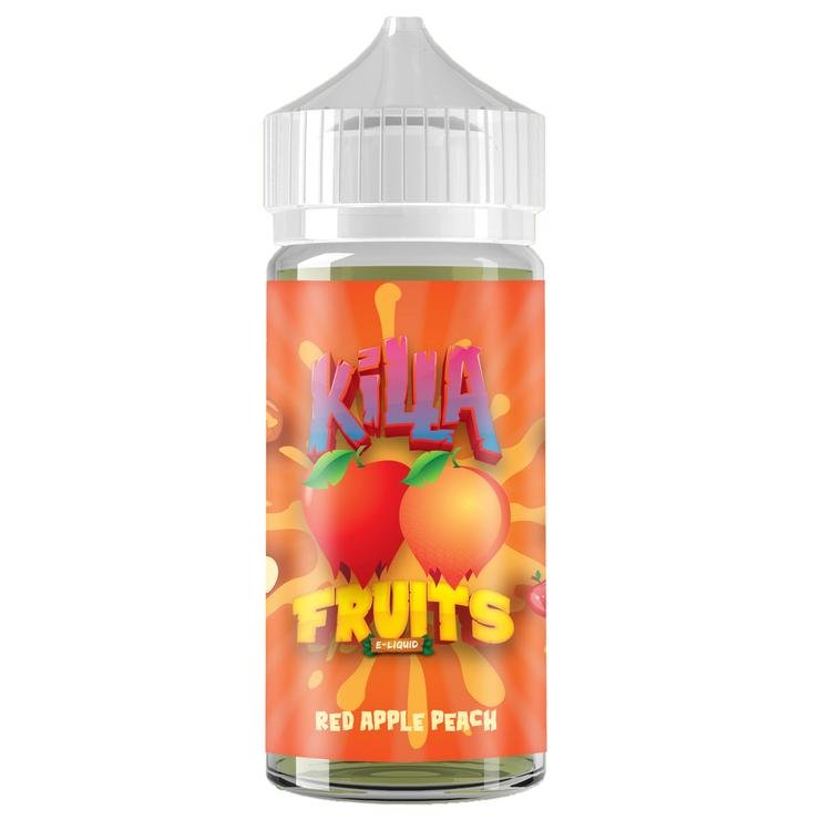 Red Apple Peach by Killa Fruits 100ML Ejuice - EJUICEOVERSTOCK.COM