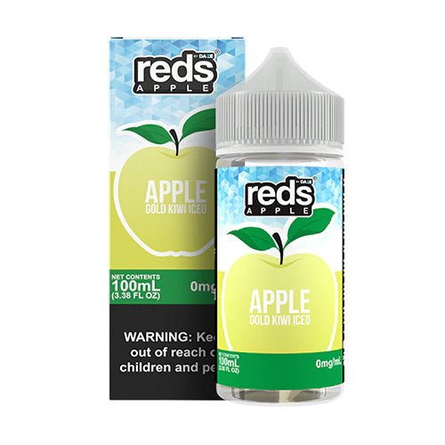 REDS APPLE EJUICE - GOLD KIWI ICED - 100ML - EJUICEOVERSTOCK.COM