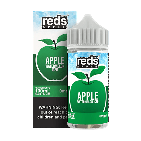 REDS APPLE EJUICE - WATERMELON ICED - 100ML - EJUICEOVERSTOCK.COM