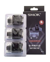 Thumbnail for SMOK G-PRIV REPLACEMENT PODS - 3PK - EJUICEOVERSTOCK.COM