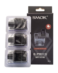 Thumbnail for SMOK G-PRIV REPLACEMENT PODS - 3PK - EJUICEOVERSTOCK.COM
