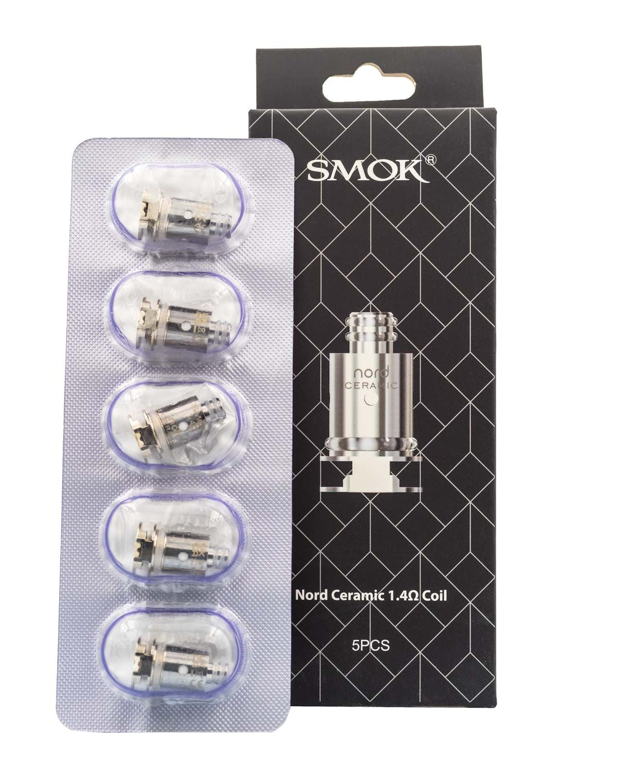 SMOK NORD REPLACEMENT COILS - 5PK - EJUICEOVERSTOCK.COM