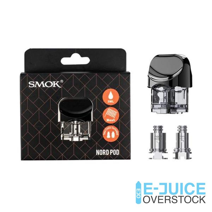 SMOK NORD Replacement Pod - EJUICEOVERSTOCK.COM
