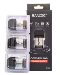 Thumbnail for SMOK NOVO 2X REPLACEMENT PODS - 3PK - EJUICEOVERSTOCK.COM